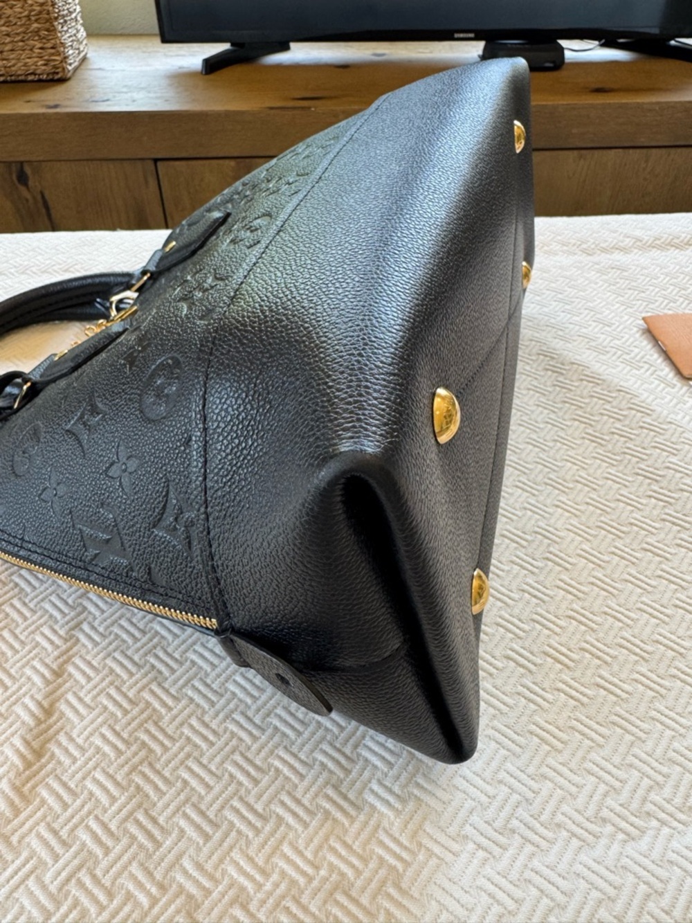 Louis Vuitton Noir Empreinte Neo Alma PM - Authentic. Excellent condition - Picture 11 of 15